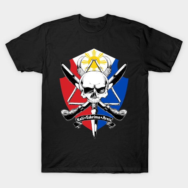 Eskrima Kali Arnis T-Shirt by Black Tee Inc